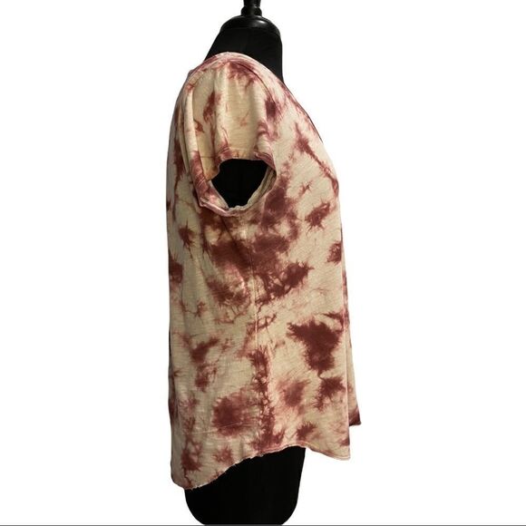 Porridge Clothing Ocean Tie-Dye V-Neck Tee Sz M - Picture 5 of 14